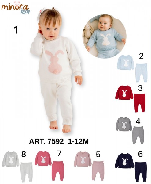 Костюм Для Новорождённых Minora (1-3/3-6/6-9/9-12мес.)