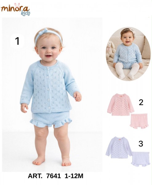 Костюм Для Девочки Minora (1-3/3-6/6-9/9-12мес.)