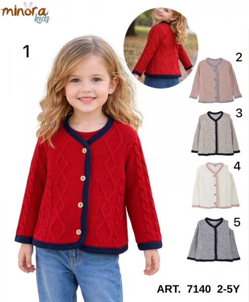 Кофта Для Девочки Minora (2-3-4-5лет)