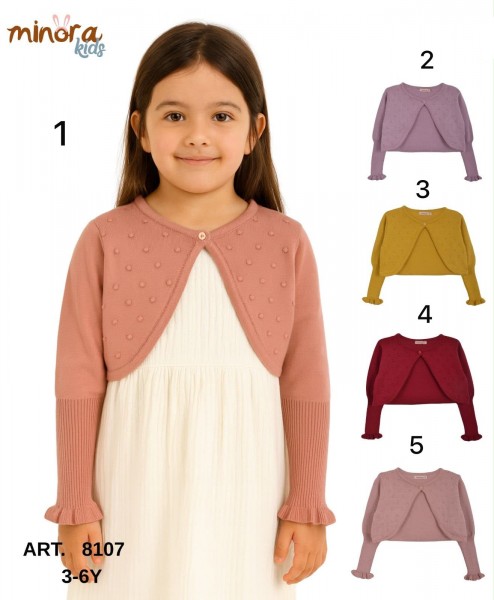 Кофта Для Девочки Minora (3-4-5-6лет) 