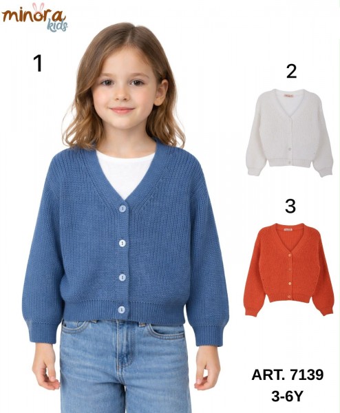 Кофта Для Девочки Minora (3-4-5-6лет) 
