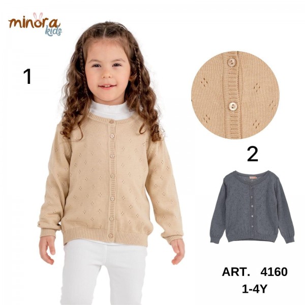 Кофта Для Девочки Minora (1-2-3-4лет) 