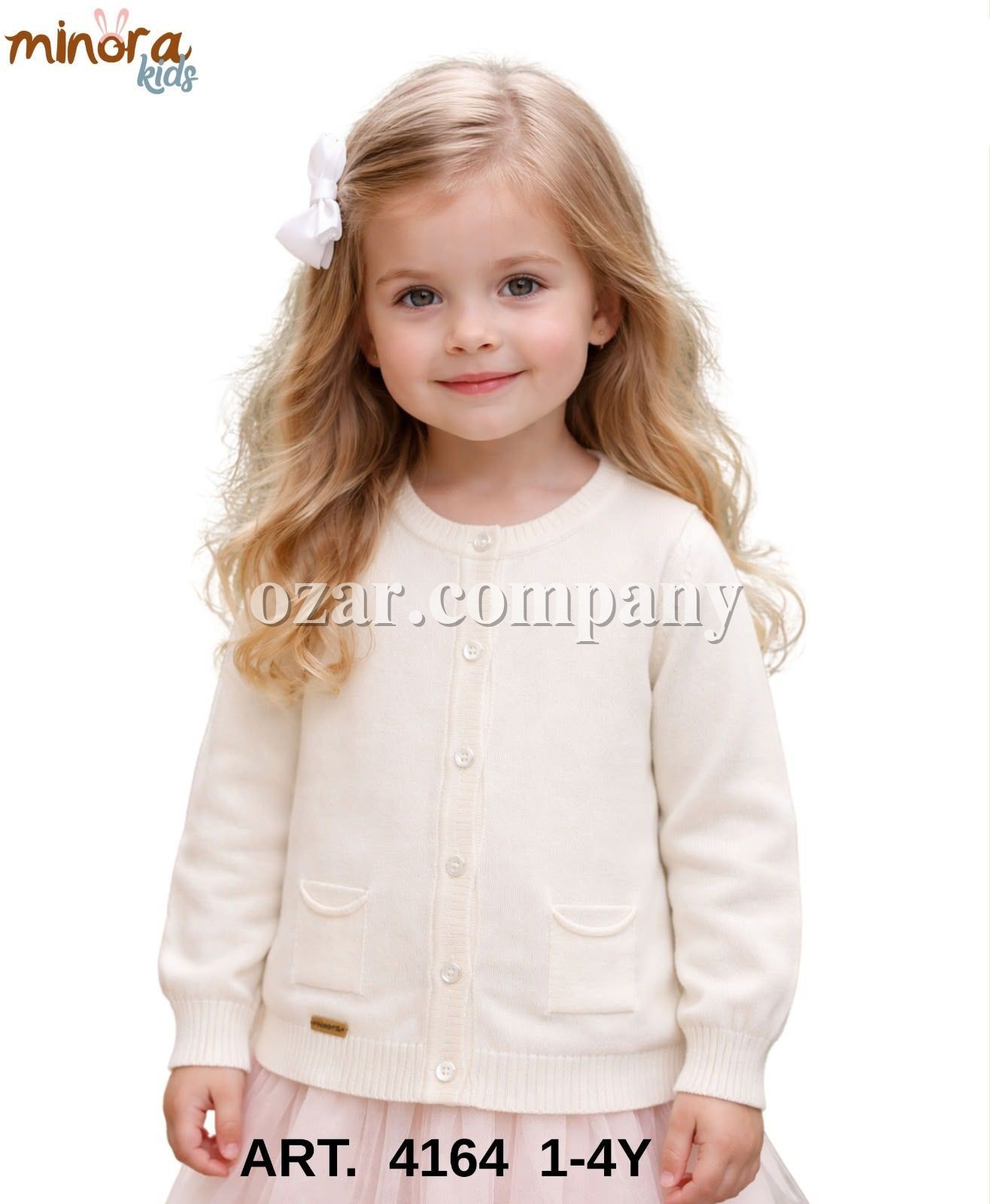 Кофта Для Девочки Minora (1-2-3-4лет) 