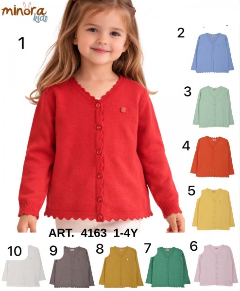 Кофта Для Девочки Minora (1-2-3-4лет) 