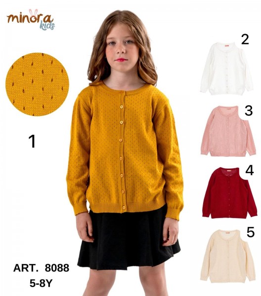 Кофта Для Девочки Minora (5-6-7-8лет) 