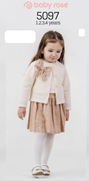 Костюм Тройка Для Девочки Baby Rose (1-2-3-4лет) 
