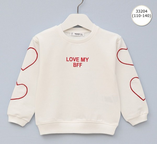 Свитшот Для Девочки Wanex (5-6-7-8-9-10лет) 