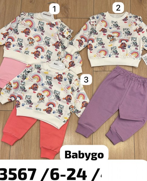 Костюм Для Девочки Babygo (6-12-18-24мес.)