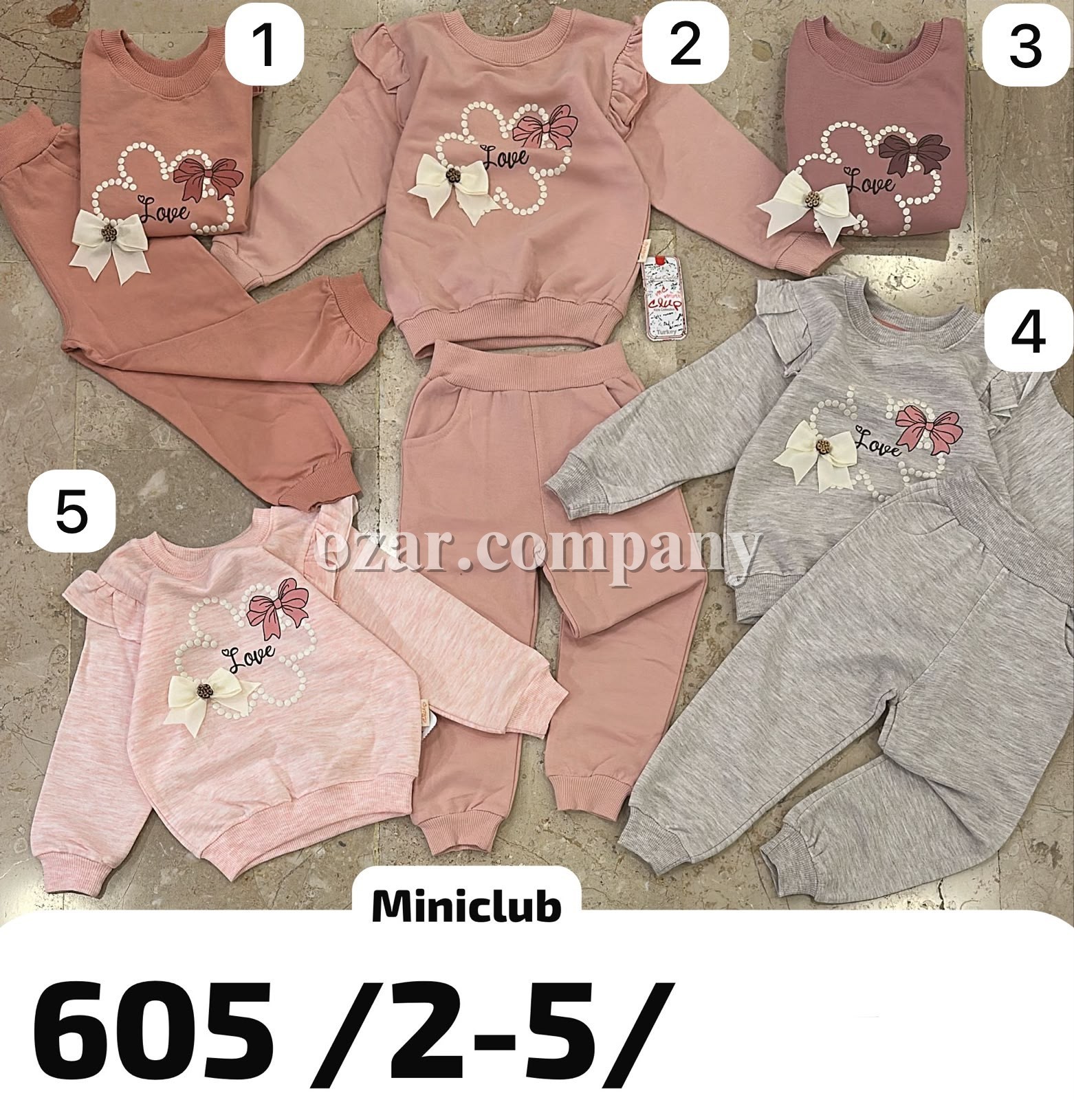 Костюм Для Девочки Mini Clup (2-3-4-5лет)