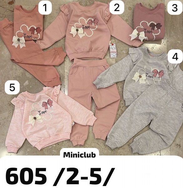 Костюм Для Девочки Mini Clup (2-3-4-5лет)