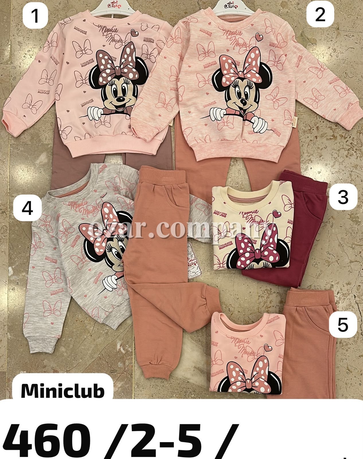 Костюм Для Девочки Mini Clup (2-3-4-5лет)