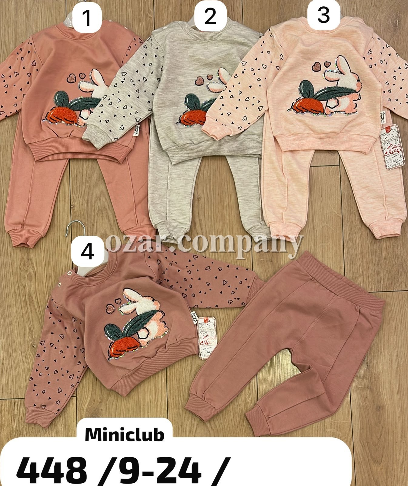 Костюм Для Девочки Mini Clup (9-12-18-24мес.)