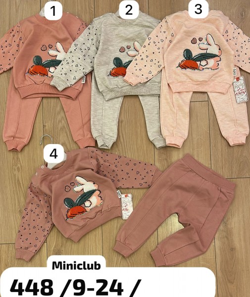 Костюм Для Девочки Mini Clup (9-12-18-24мес.)