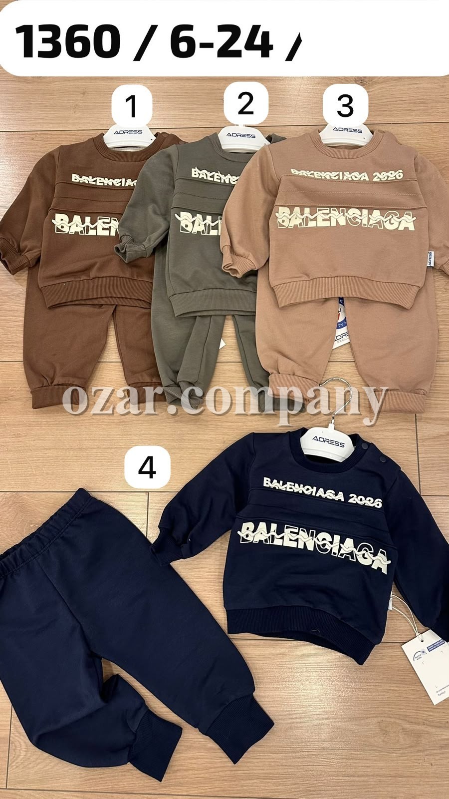 Костюм Для Мальчика New Adress (6-12-18-24мес.)