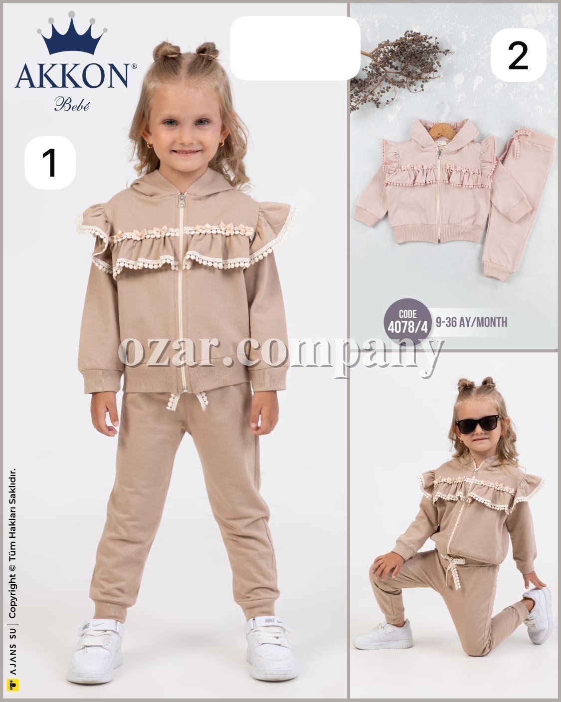 Костюм Для Девочки Akkon (9-12-24-36мес.)