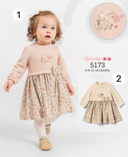 Платье Для Девочки Baby Rose (6-9-12-18мес.)