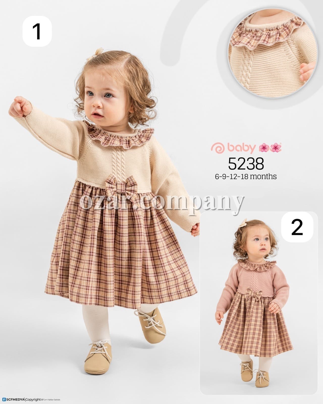 Платье Для Девочки Baby Rose (6-9-12-18мес.)