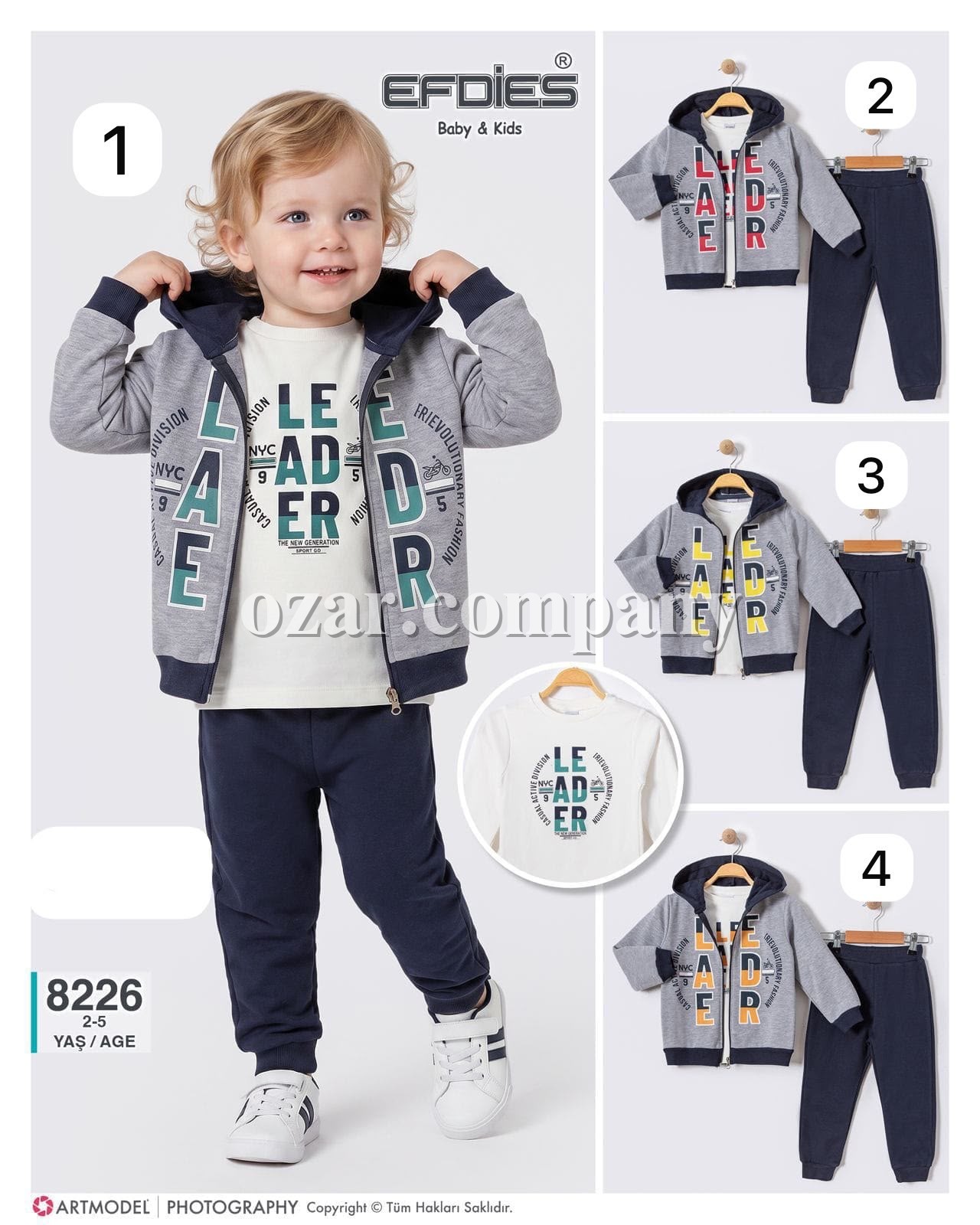 Костюм Тройка Для Мальчика Efdies (2-3-4-5лет)
