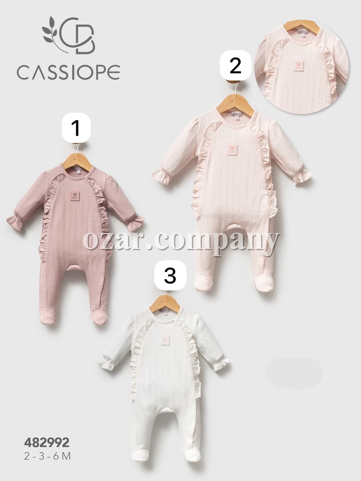 Человечек Для Девочки Cassiope (2-3-6мес.)