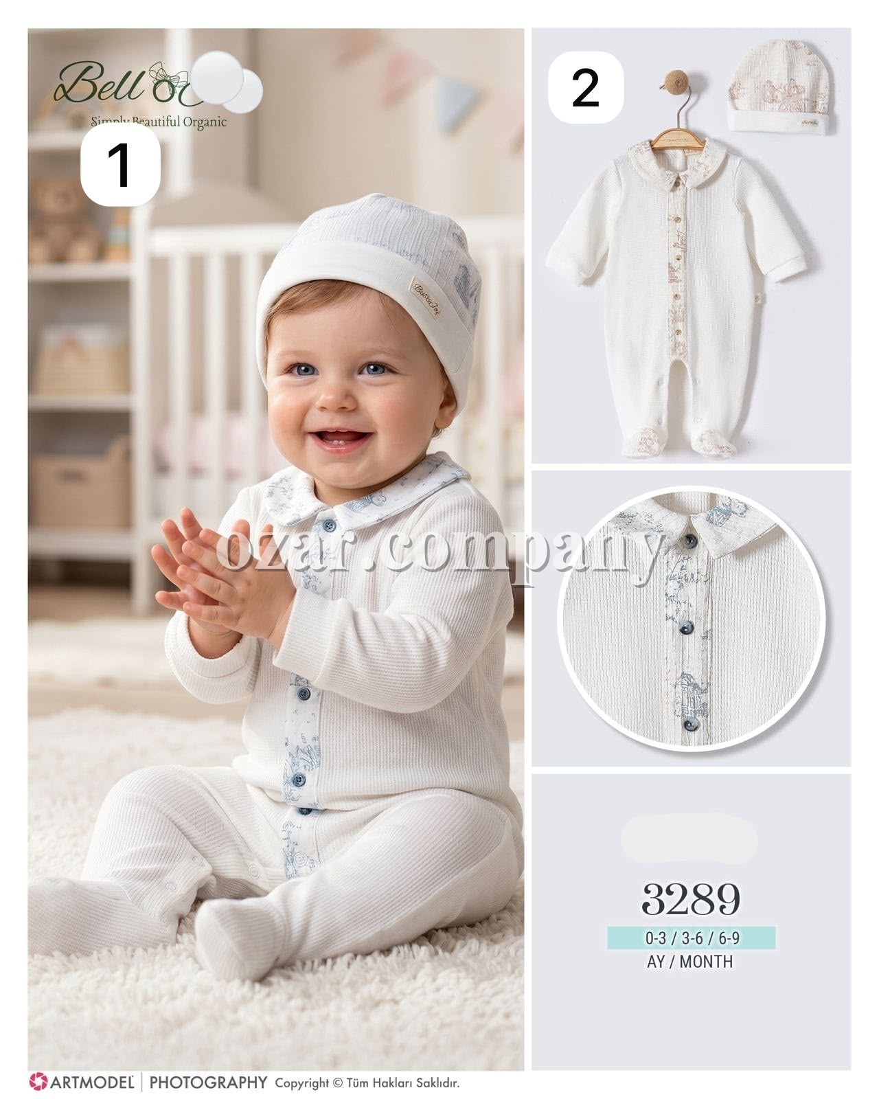 Человечек Для Мальчика Bello Joy (0-3/3-6/6-9мес.)