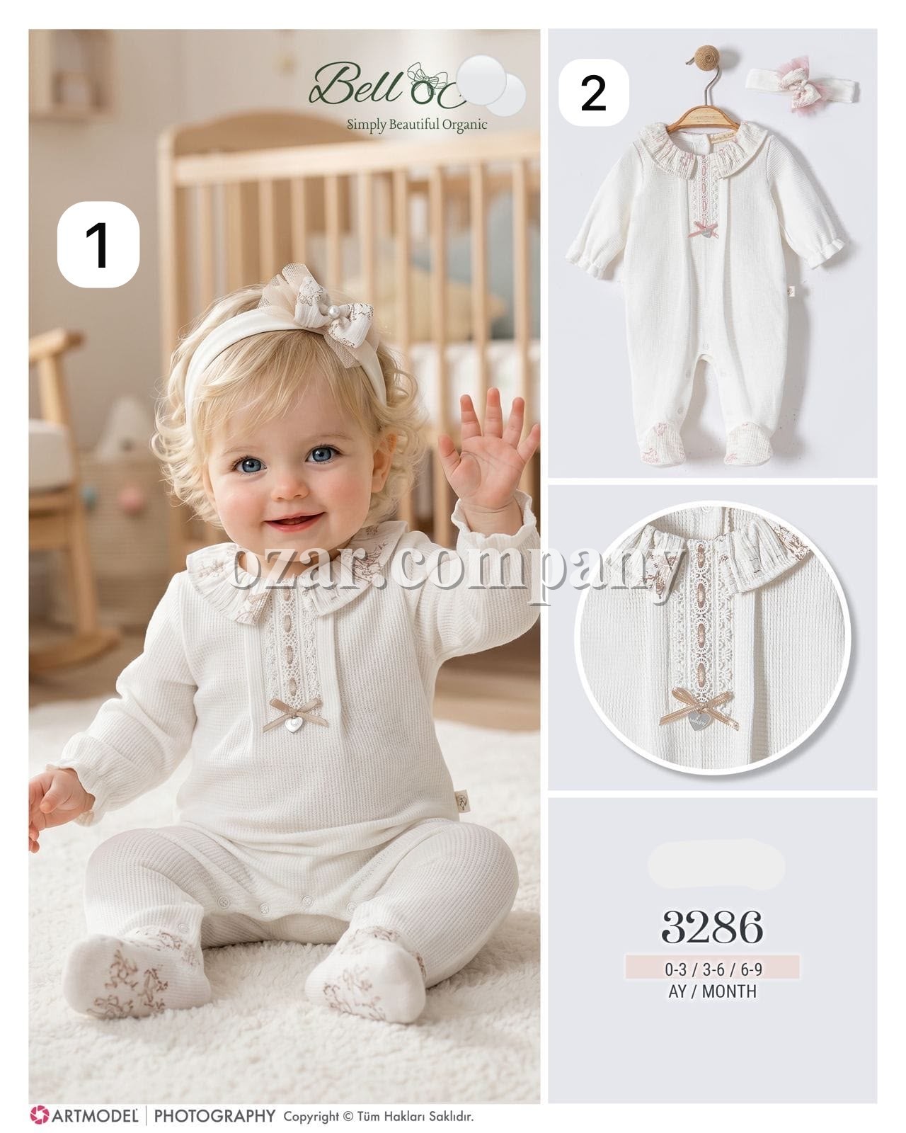 Человечек Для Девочки Bello Joy (0-3/3-6/6-9мес.)
