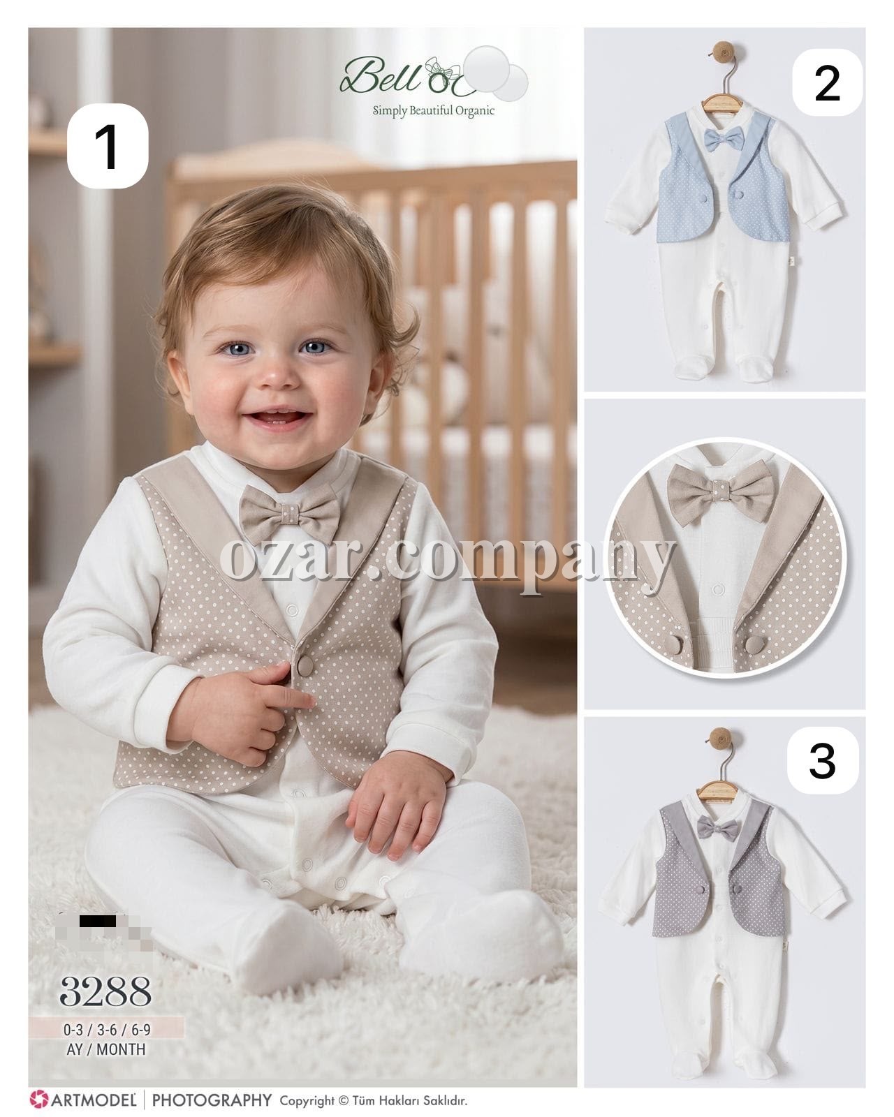 Человечек Для Мальчика Bello Joy (0-3/3-6/6-9мес.)