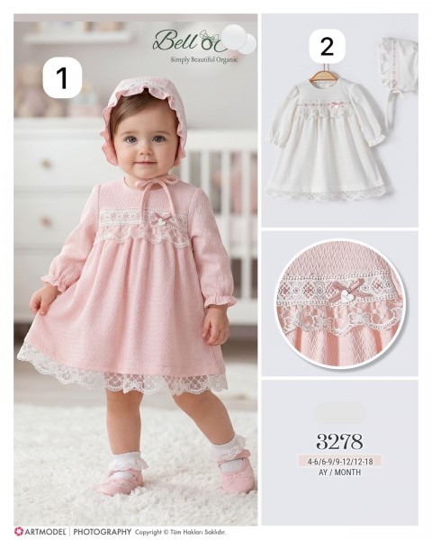Платье Для Девочки Bello Joy (4-6/6-9/9-12/12-18мес.)