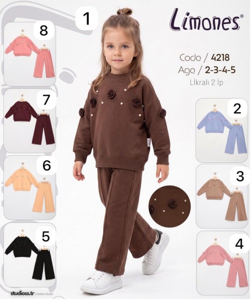 Костюм Для Девочки Limones (2-3-4-5лет)