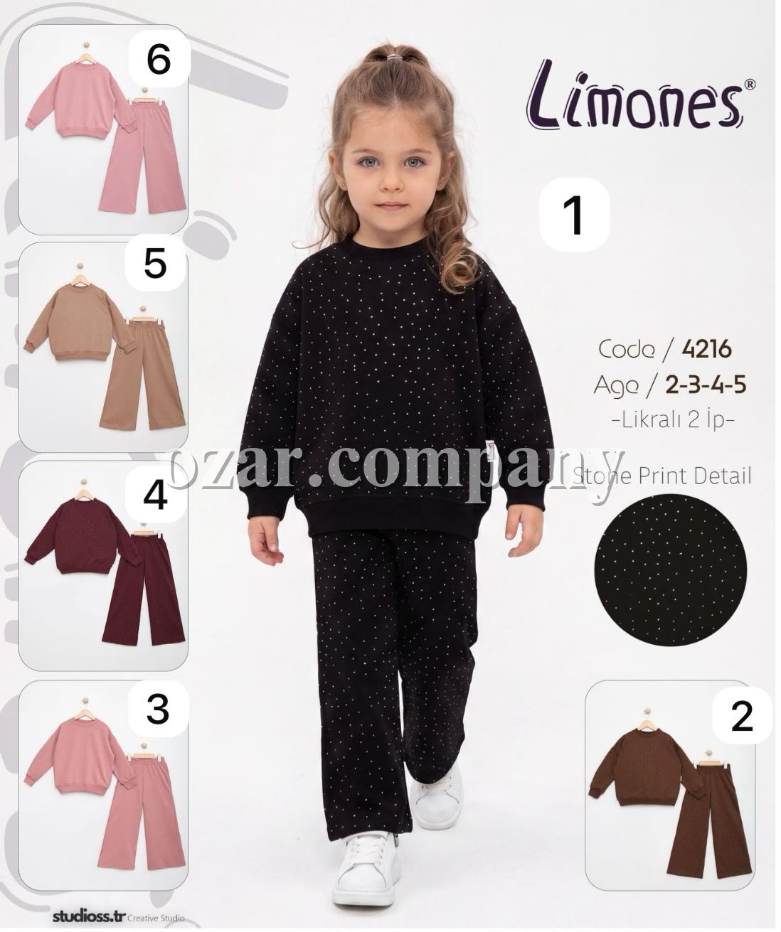 Костюм Для Девочки Limones (2-3-4-5лет)