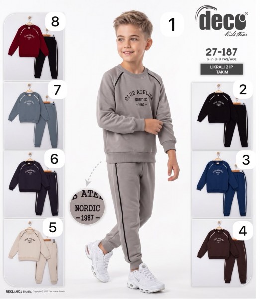 Костюм Двунитка Для Мальчика Deco (6-7-8-9лет) 