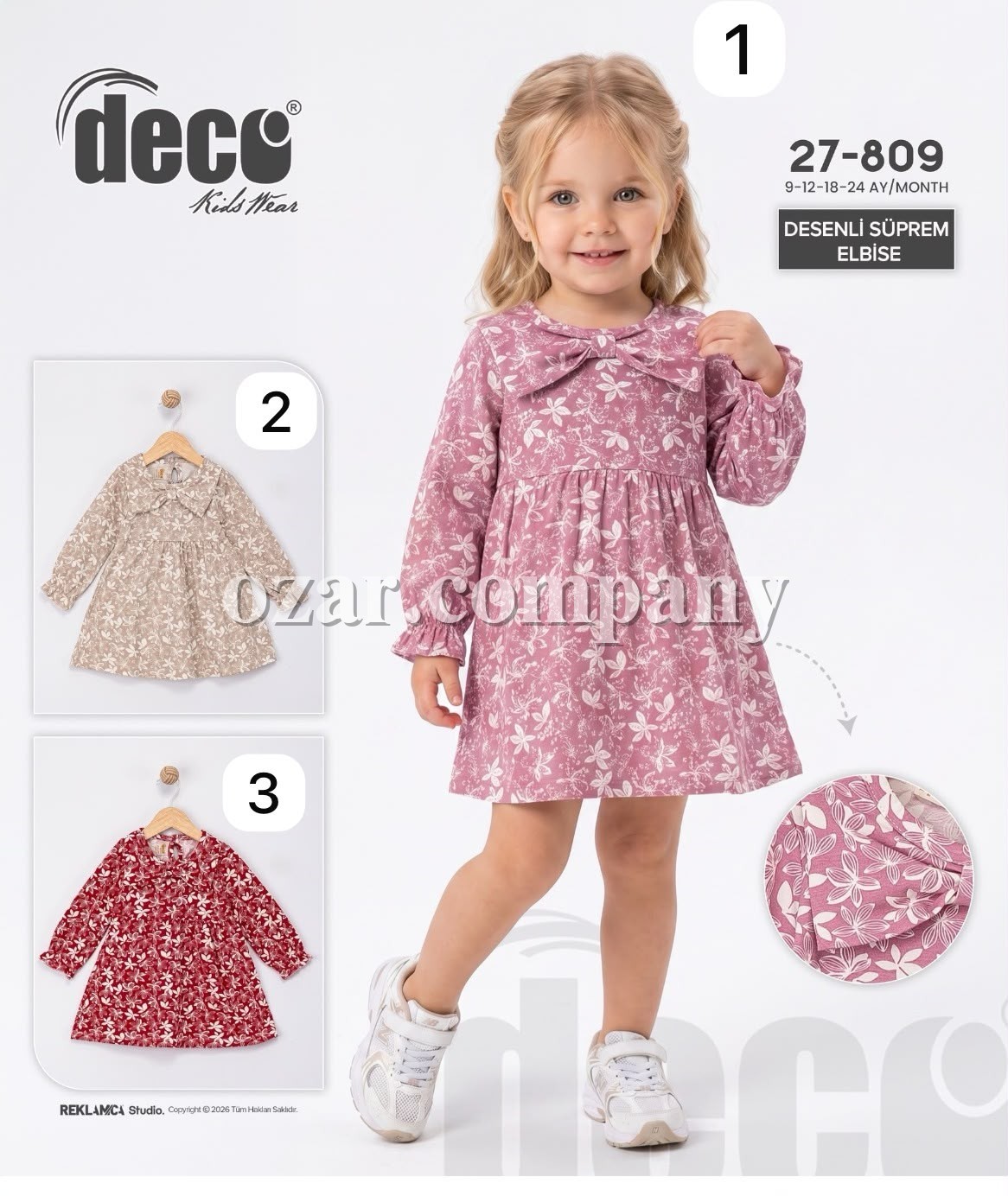 Платье Для Девочки Deco (9-12-18-24мес.)