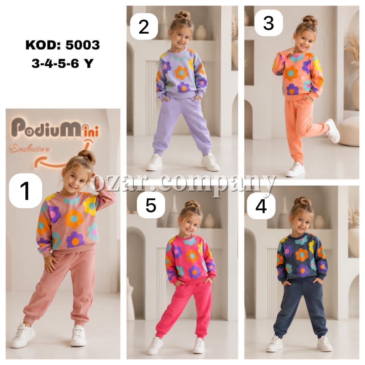 Костюм Для Девочки PodiuMini (3-4-5-6лет) 