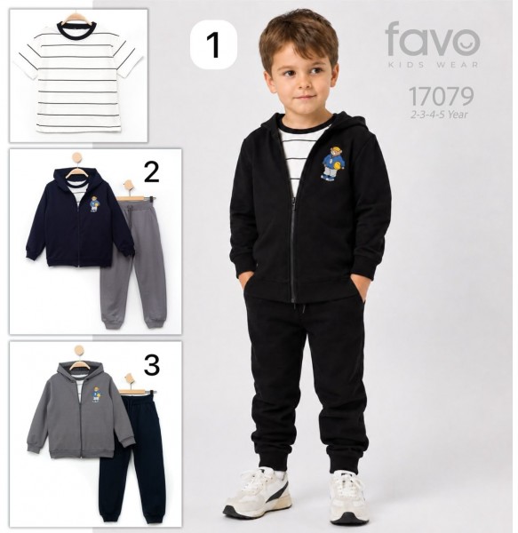 Костюм Тройка Для Мальчика Favo (2-3-4-5лет)