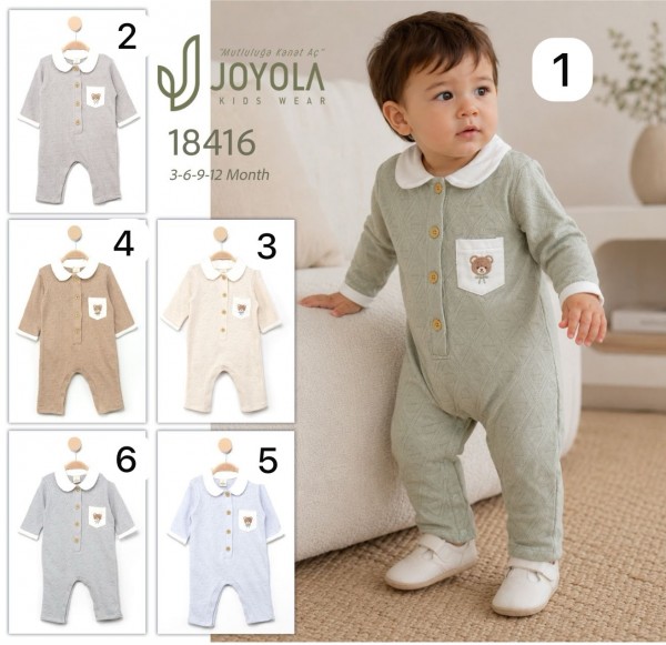 Человечек Для Мальчика Joyola (3-6-9-12мес.)
