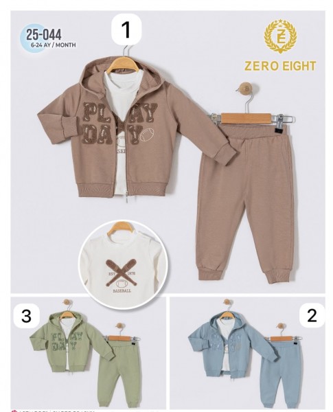 Костюм Тройка Для Мальчика Zero Eight (6-12-18-24мес.)