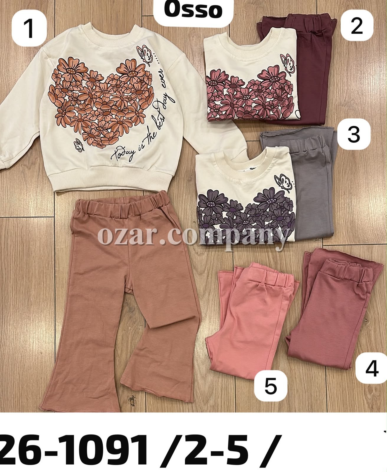 Костюм Для Девочки OSSO (2-3-4-5лет)