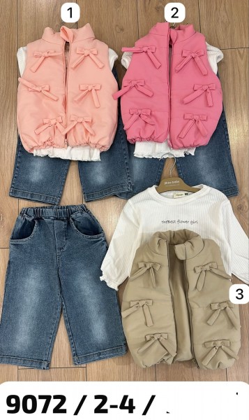 Костюм Тройка Для Девочки Jikko Baby (2-3-4лет) 
