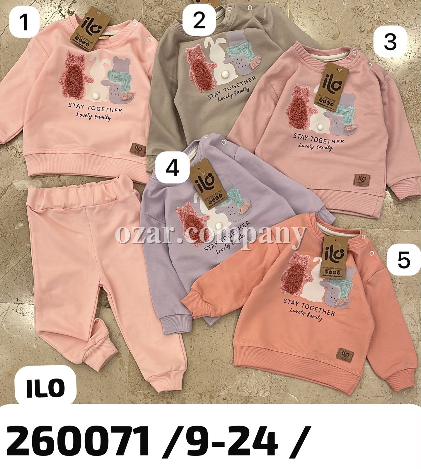 Костюм Для Девочки ILO (9-12-18-24мес.)