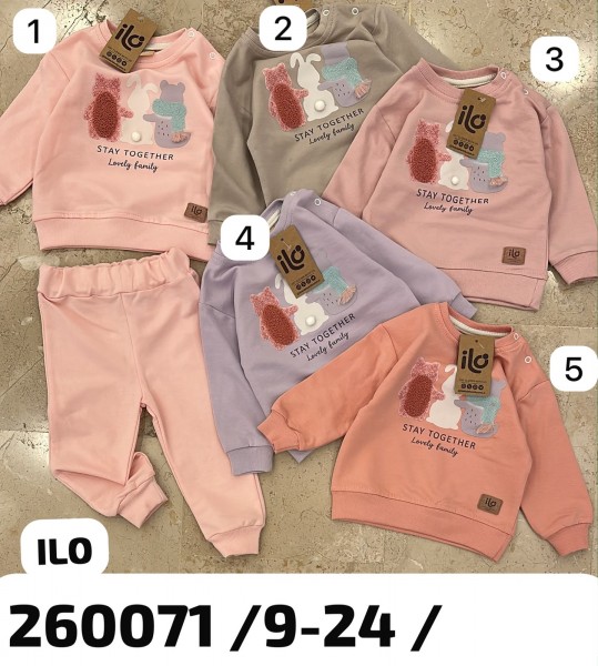 Костюм Для Девочки ILO (9-12-18-24мес.)