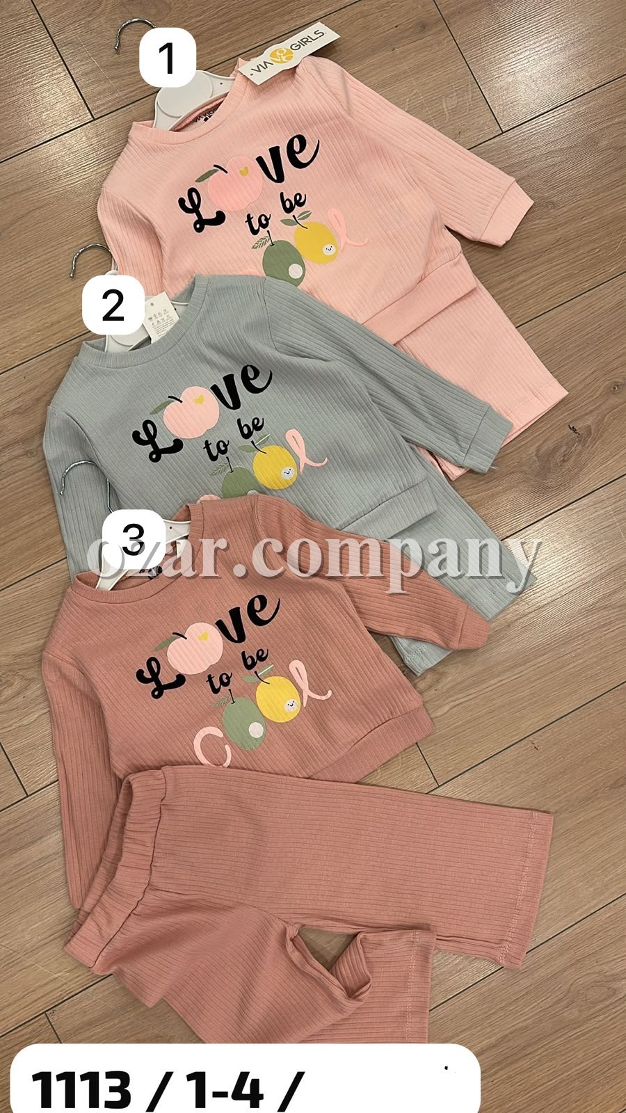 Костюм Для Девочки Via Girls (1-2-3-4лет) 
