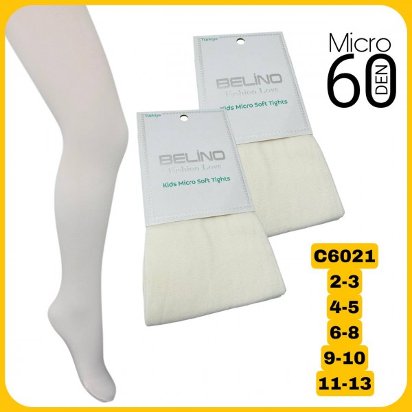 Колготы Для Девочки 60 DEN Belino (1-2/3-4/4-5/6-8/9-10/11-13лет)
