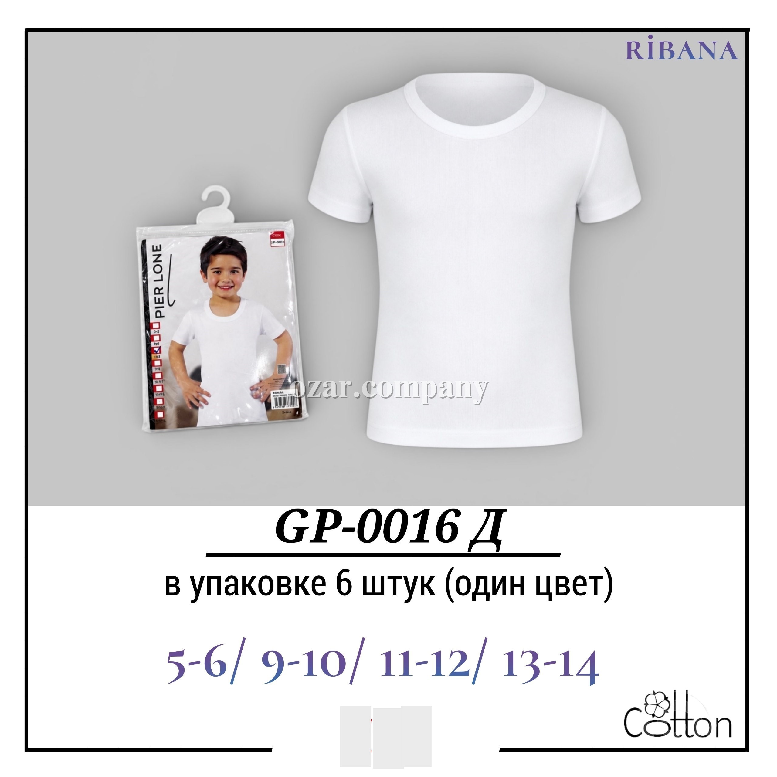 Футболка Для Мальчика Cotton Pier Lone (5-6/9-10/11-12/13-14лет)