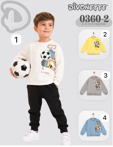 Свитшот Для Мальчика Divonette (2-3-4-5лет)