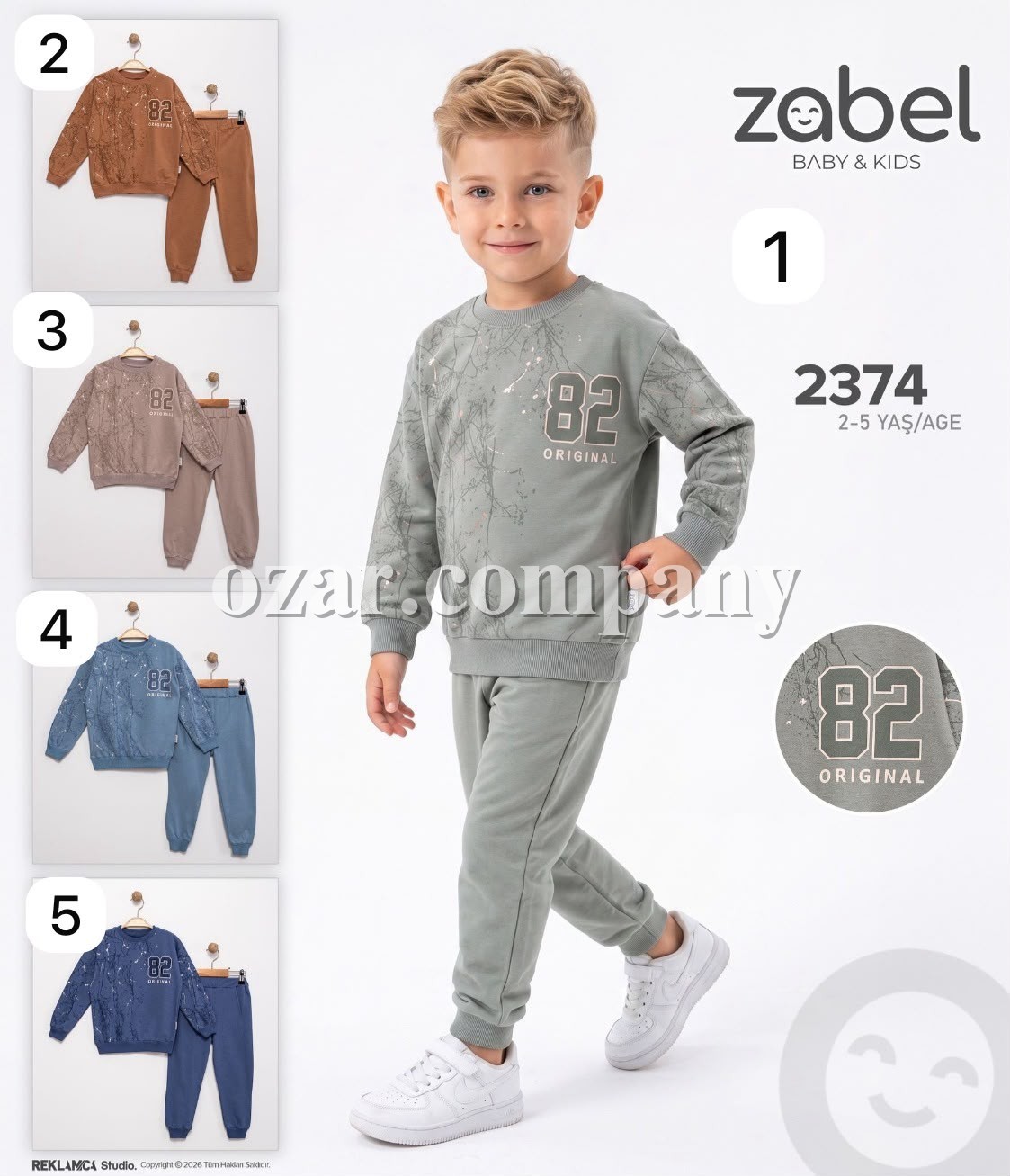 Костюм Для Мальчика Zabel (2-3-4-5лет)