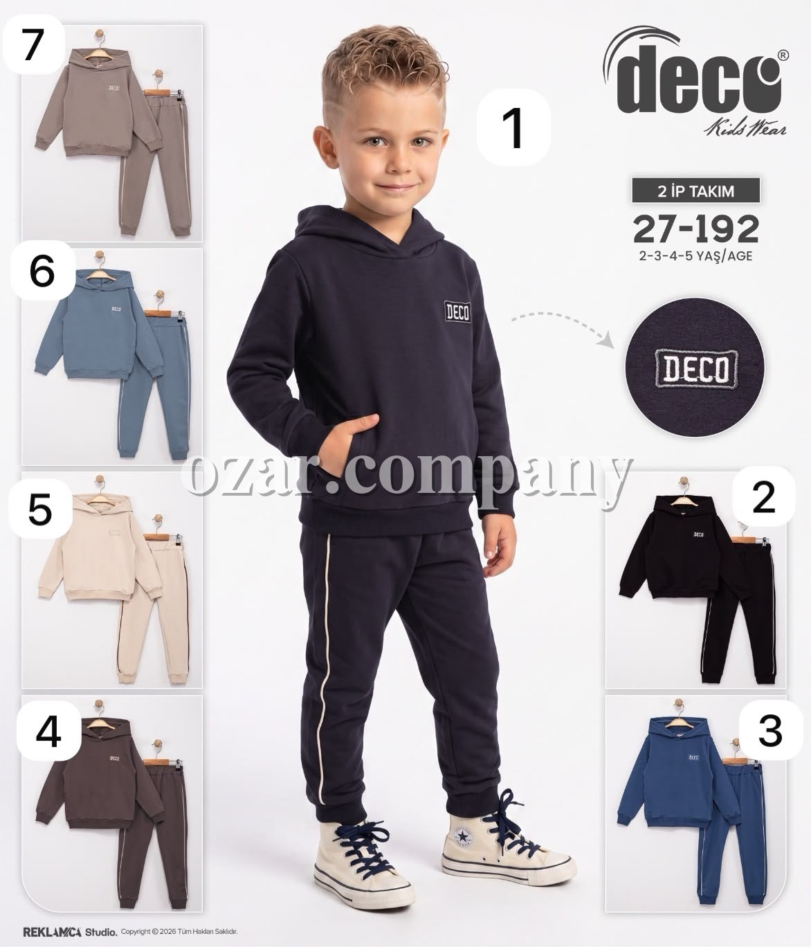 Костюм Двунитка Для Мальчика Deco (2-3-4-5лет)