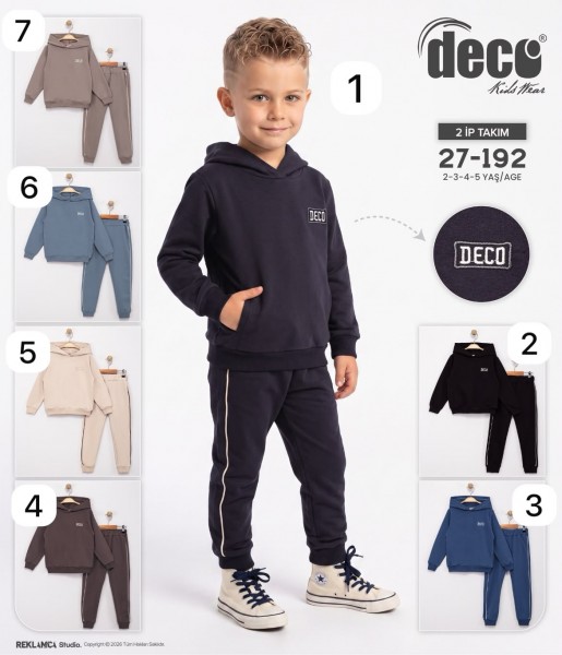 Костюм Двунитка Для Мальчика Deco (2-3-4-5лет)