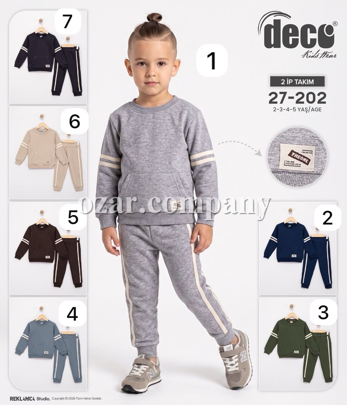 Костюм Двунитка Для Мальчика Deco (2-3-4-5лет)