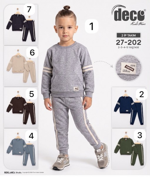 Костюм Двунитка Для Мальчика Deco (2-3-4-5лет)