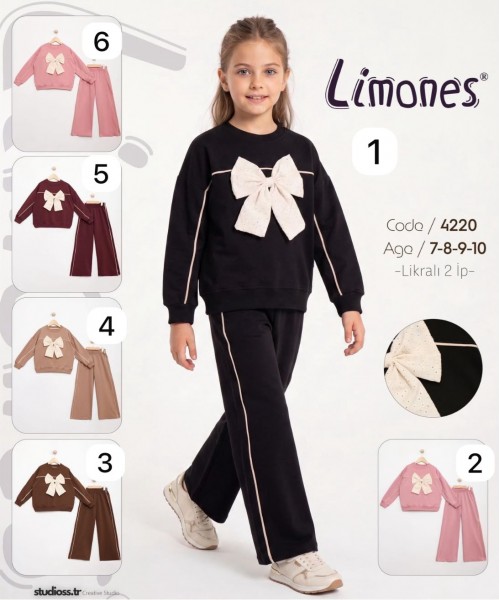 Костюм Двунитка Для Девочки Limones (7-8-9-10лет)