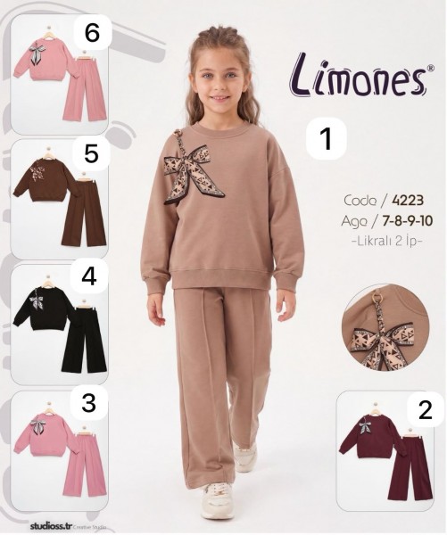 Костюм Двунитка Для Девочки Limones (7-8-9-10лет)